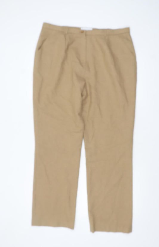 Womens UK Size 16 Cotswold Collections Regular Fit Business Casual Workwear Beig
