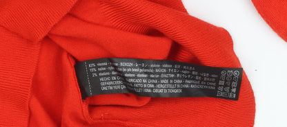 Womens UK Size 12 Zara Red Pullover Jumper