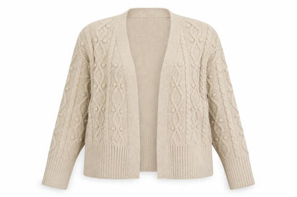 Womens UK Size S River Island Beige Cardigan Jumper
