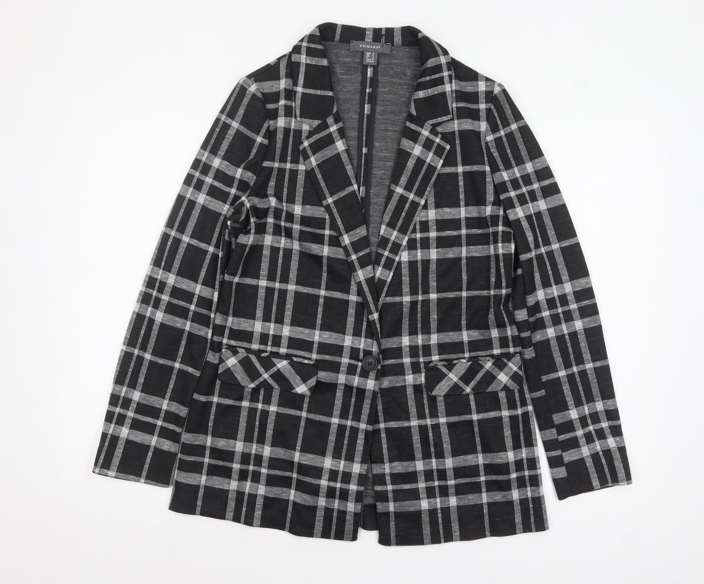 Womens UK Size 8 Primark Regular Black Blazer