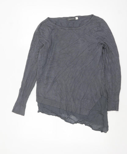 Womens UK Size 12 Mint Velvet Grey Pullover Jumper