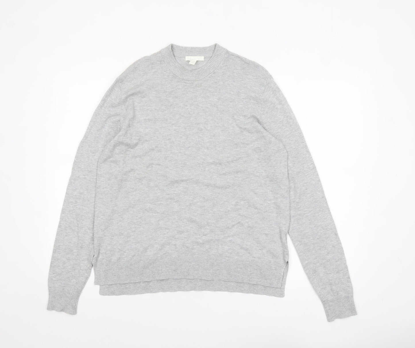 Womens UK Size S H&M Grey Pullover Jumper