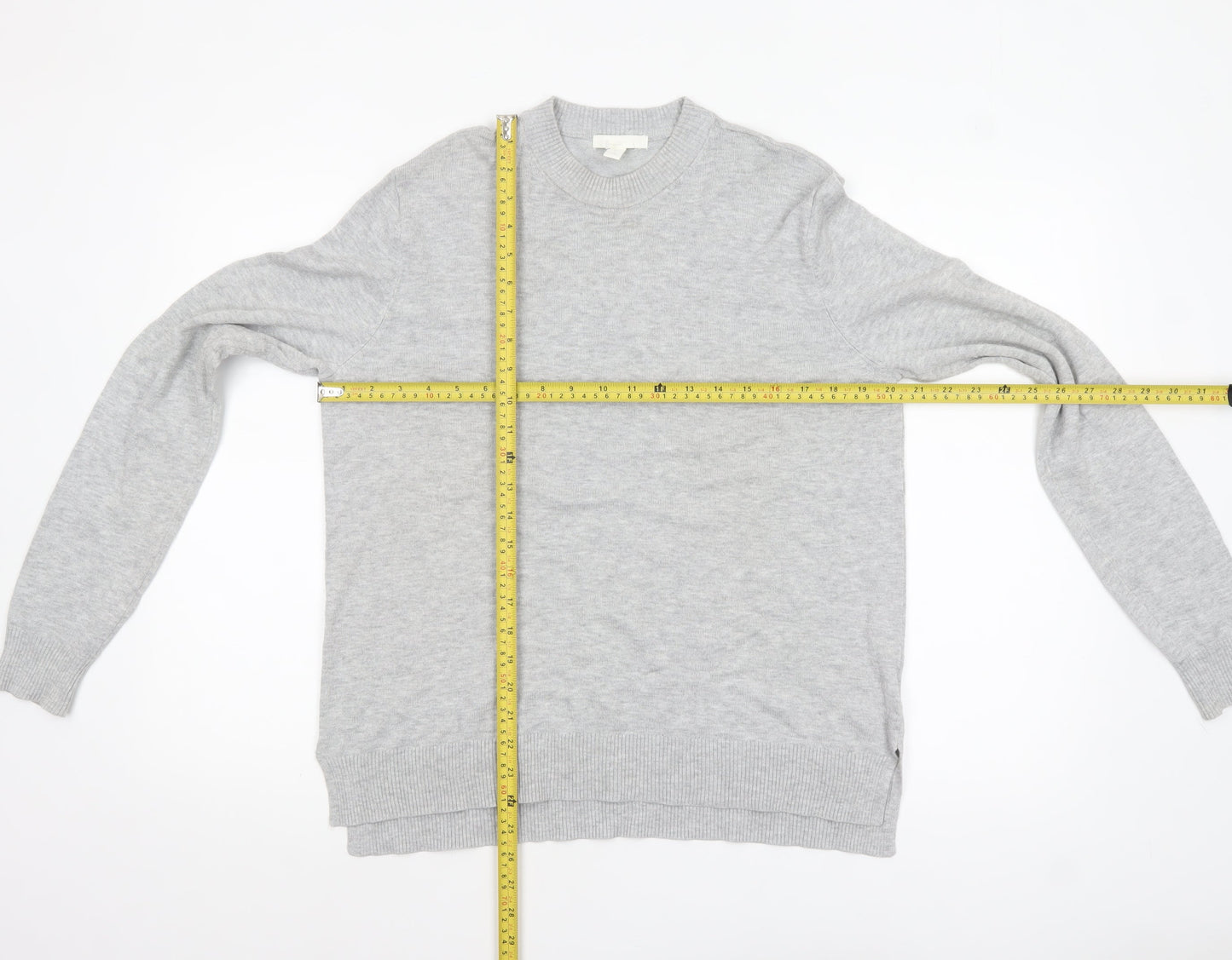 Womens UK Size S H&M Grey Pullover Jumper