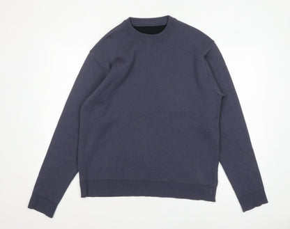 Mens UK Size M United Tokyo Blue Pullover Jumper