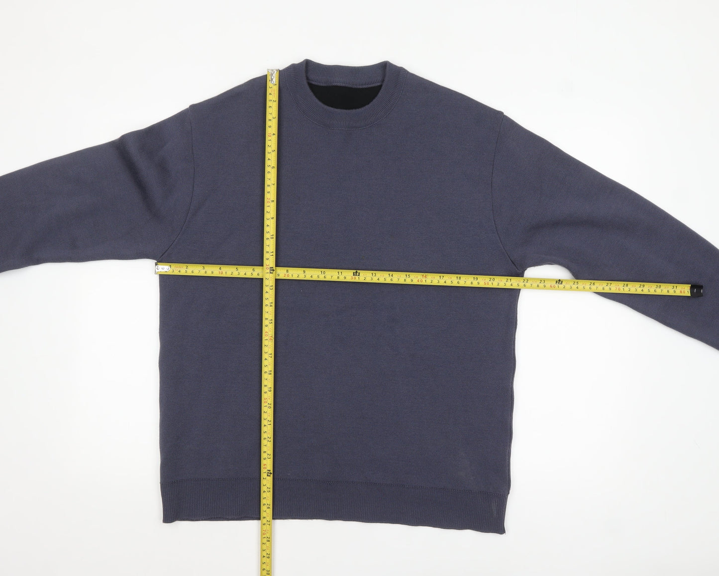 Mens UK Size M United Tokyo Blue Pullover Jumper