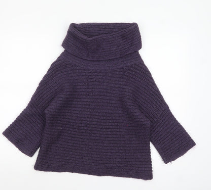 Womens UK Size 12 Marks and Spencer Purple Pullover Jumper