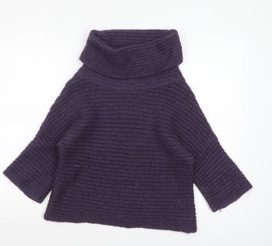 Womens UK Size 12 Marks and Spencer Purple Pullover Jumper