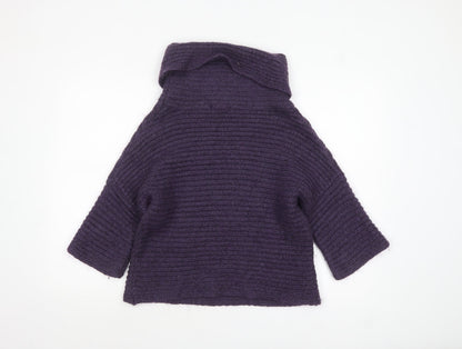 Womens UK Size 12 Marks and Spencer Purple Pullover Jumper