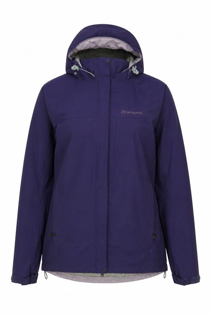 Womens UK Size 14 Sprayway Purple 3-in-1 Jacket