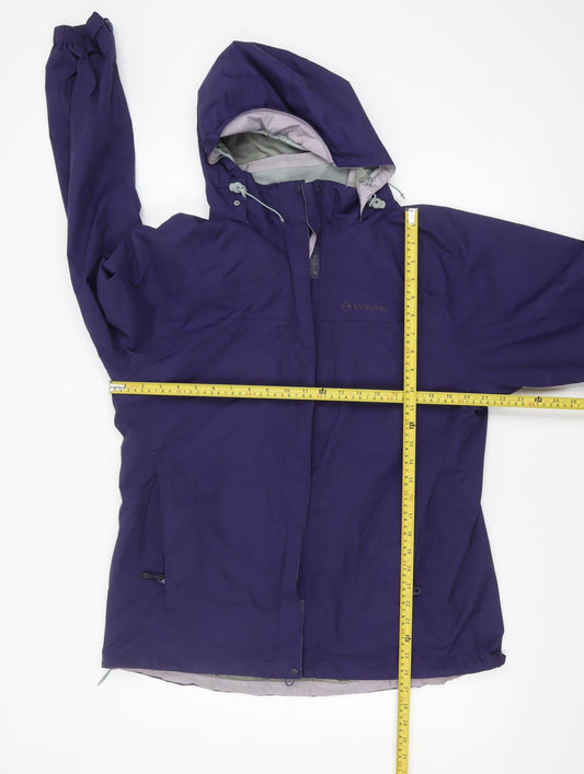 Womens UK Size 14 Sprayway Purple 3-in-1 Jacket