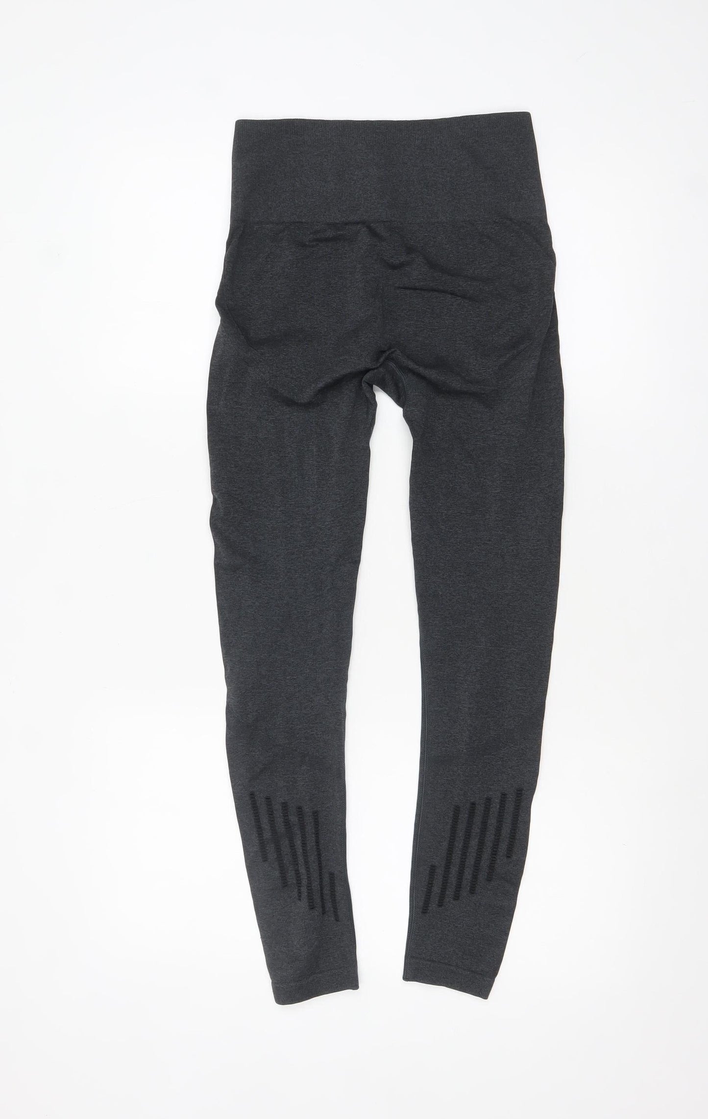Womens UK Size S BLU Slim Fit Leggings Black Leggings