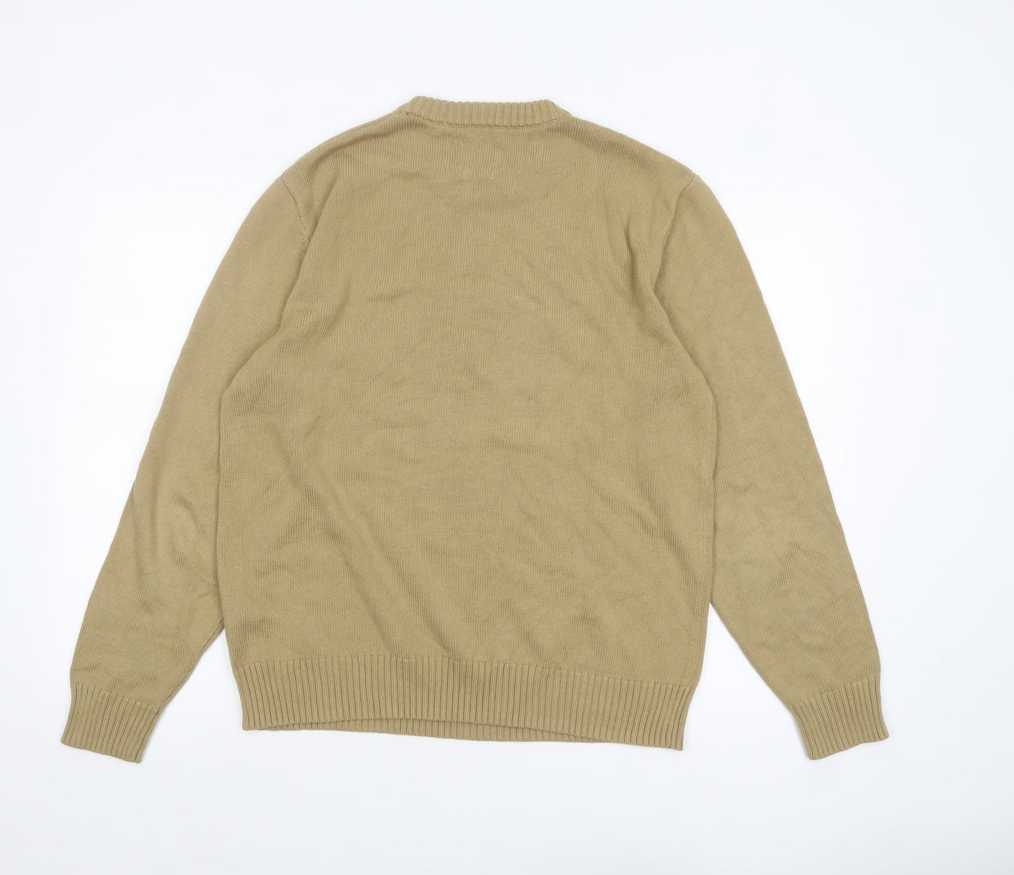 Mens UK Size M Levi's Beige Pullover Jumper