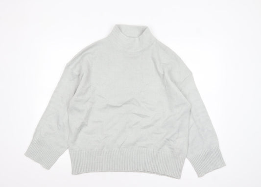 Womens UK Size 6 Missguided Grey Pullover Jumper