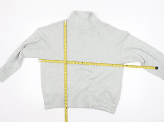 Womens UK Size 6 Missguided Grey Pullover Jumper