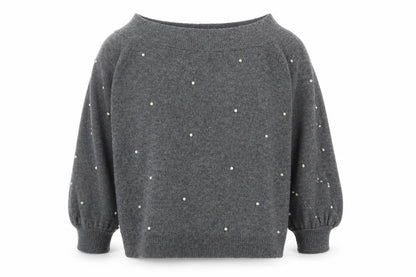 Womens UK Size 22 NEXT Grey Pullover Jumper