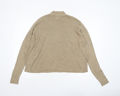 Womens UK Size XL Orvis Beige Pullover Jumper