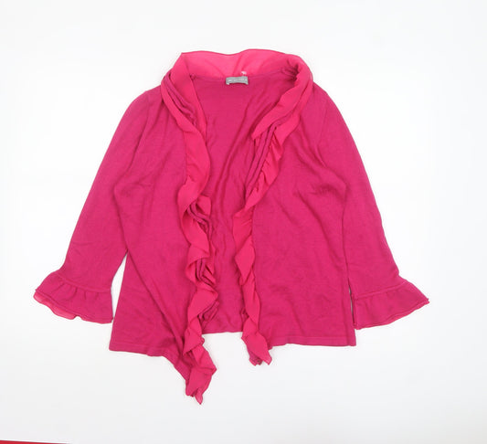 Womens UK Size 12 Marks and Spencer Pink Cardigan Jumper