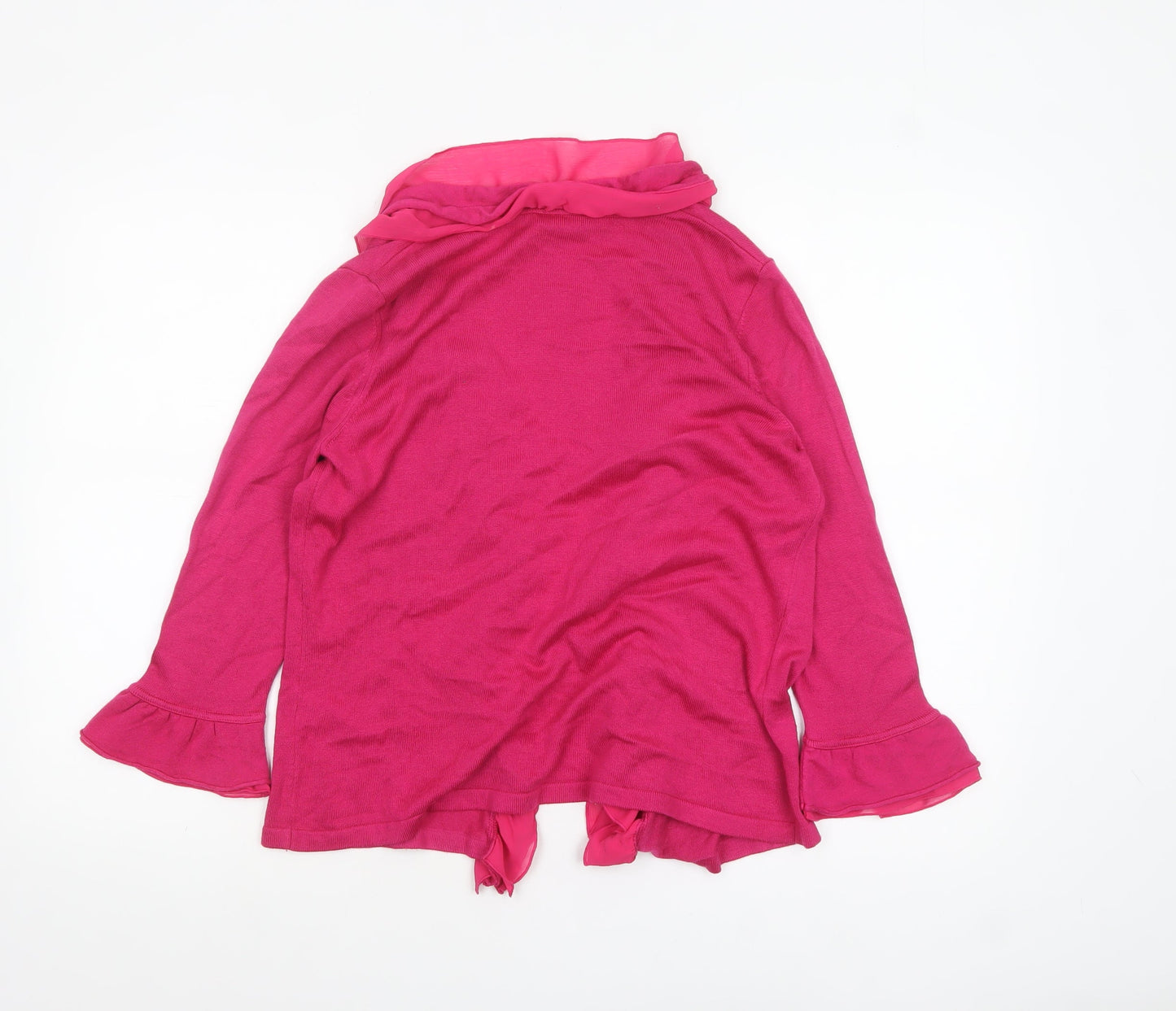Womens UK Size 12 Marks and Spencer Pink Cardigan Jumper