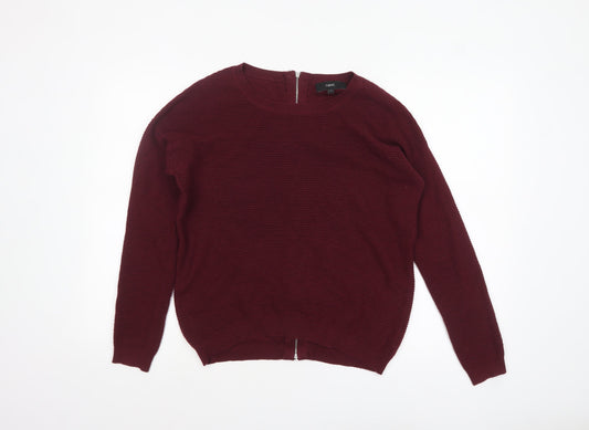 Womens UK Size 10 NEXT Red Pullover Jumper