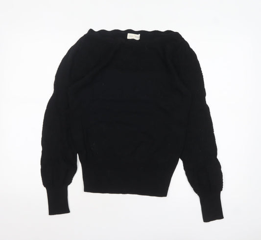 Womens UK Size 10 Love & Rose Black Pullover Jumper