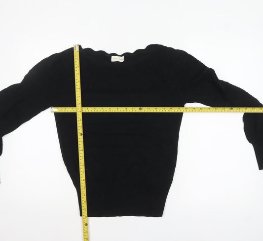 Womens UK Size 10 Love & Rose Black Pullover Jumper