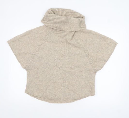 Womens UK Size M Fat Face Beige Pullover Jumper