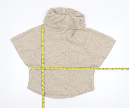 Womens UK Size M Fat Face Beige Pullover Jumper