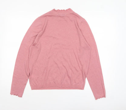 Womens UK Size 14 NEXT Pink Pullover Jumper