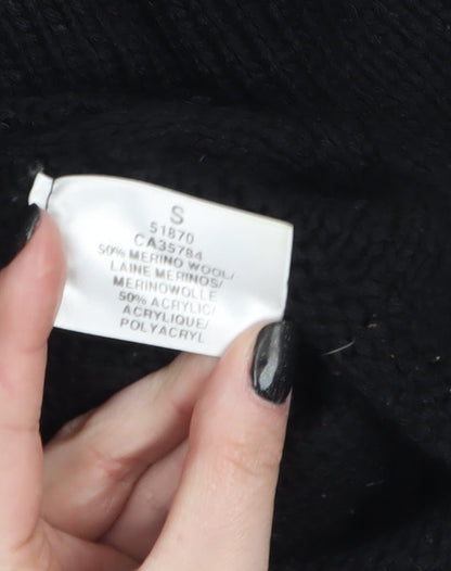 Womens UK Size S Windsmoor Black Pullover Jumper