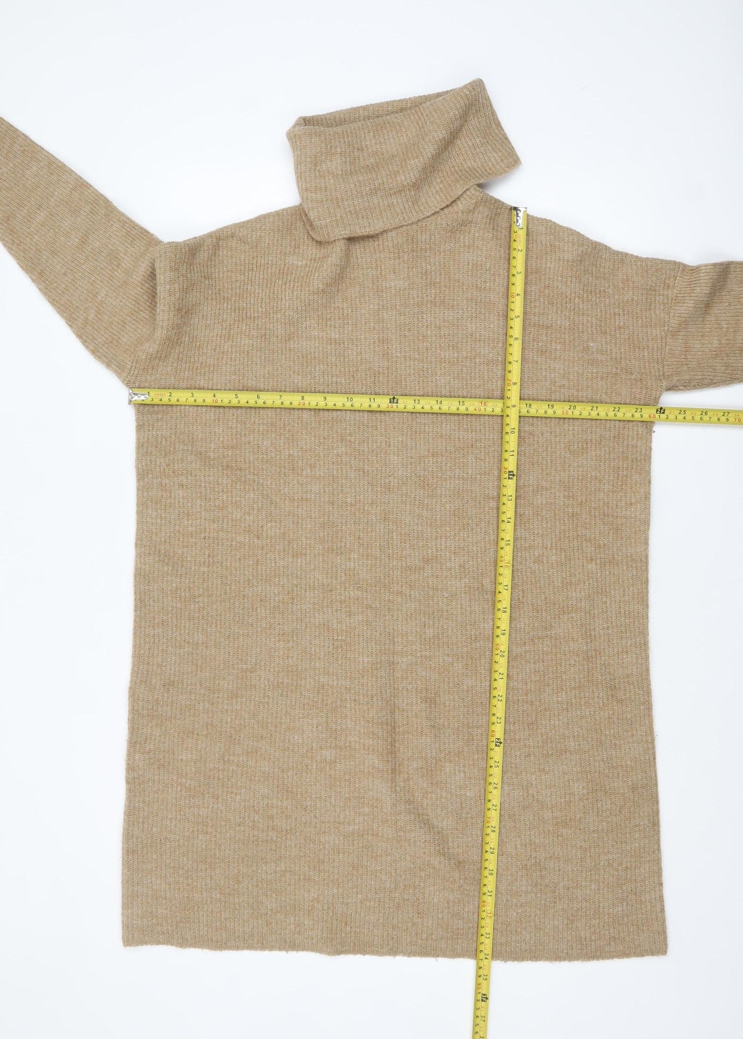 Womens UK Size XL Only Beige Pullover Jumper