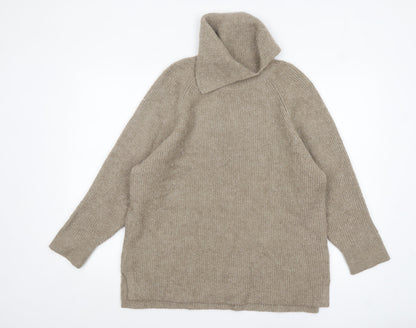 Womens UK Size M Monsoon Beige Pullover Jumper