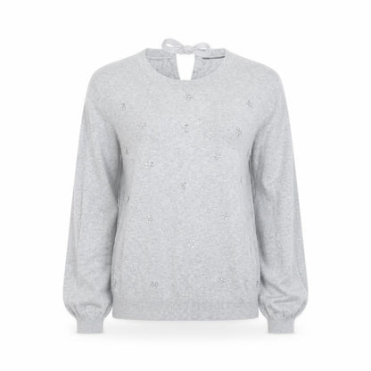 Womens UK Size M Oasis Grey Pullover Jumper