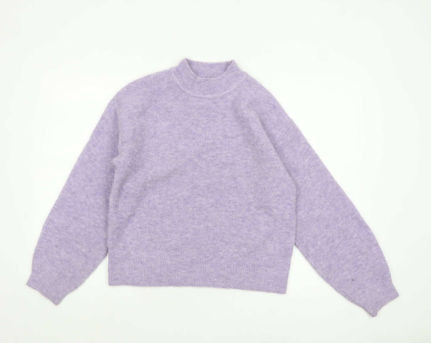 Womens UK Size XS Marks and Spencer Purple Pullover Jumper