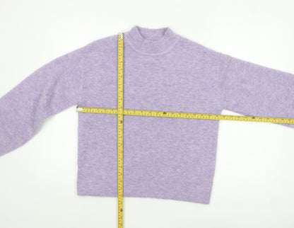 Womens UK Size XS Marks and Spencer Purple Pullover Jumper