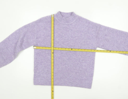 Womens UK Size XS Marks and Spencer Purple Pullover Jumper