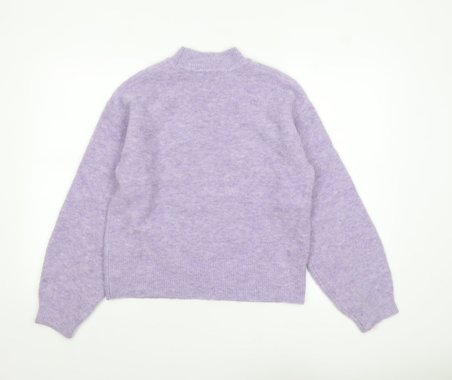 Womens UK Size XS Marks and Spencer Purple Pullover Jumper