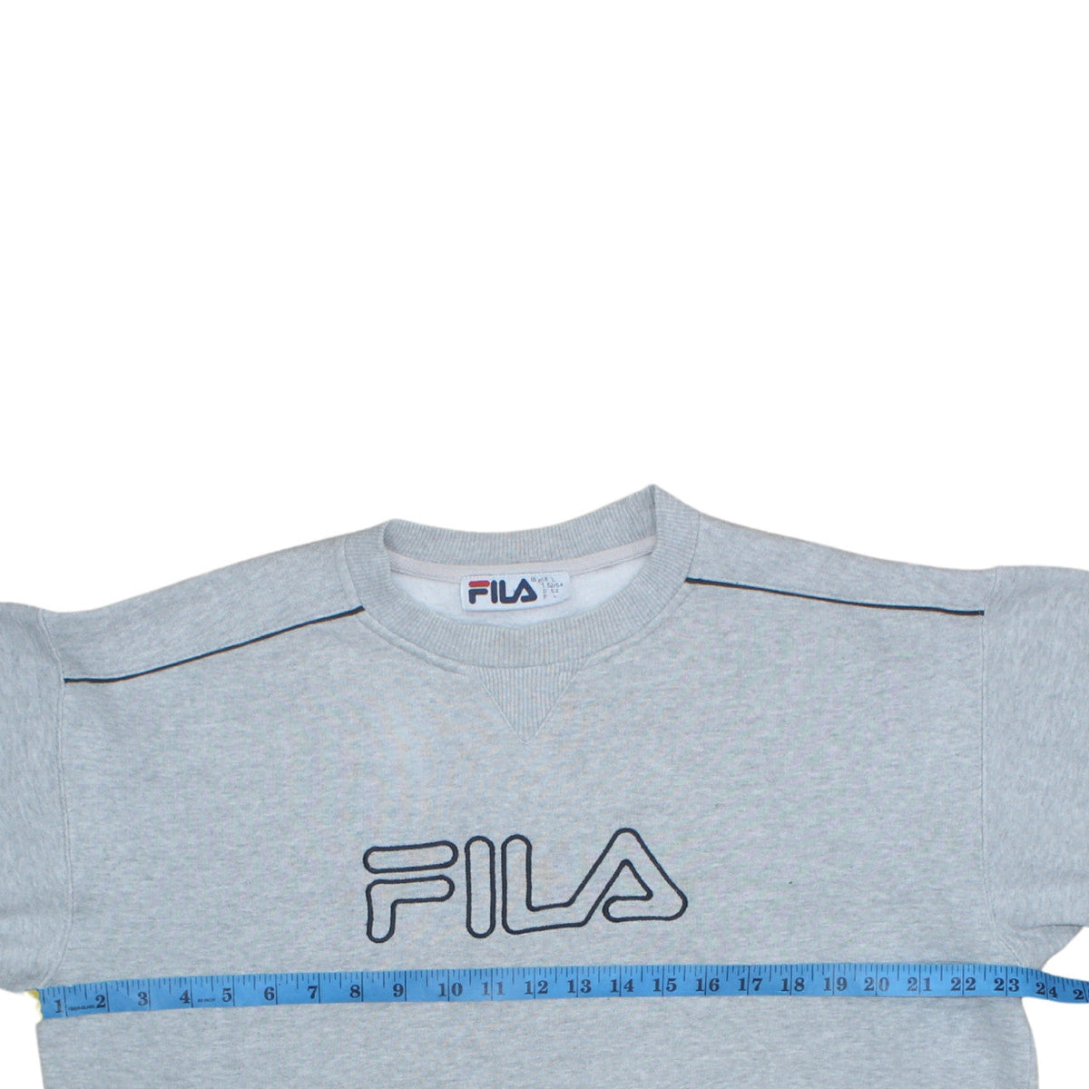 Mens UK Size L FILA Grey Pullover Sweatshirt