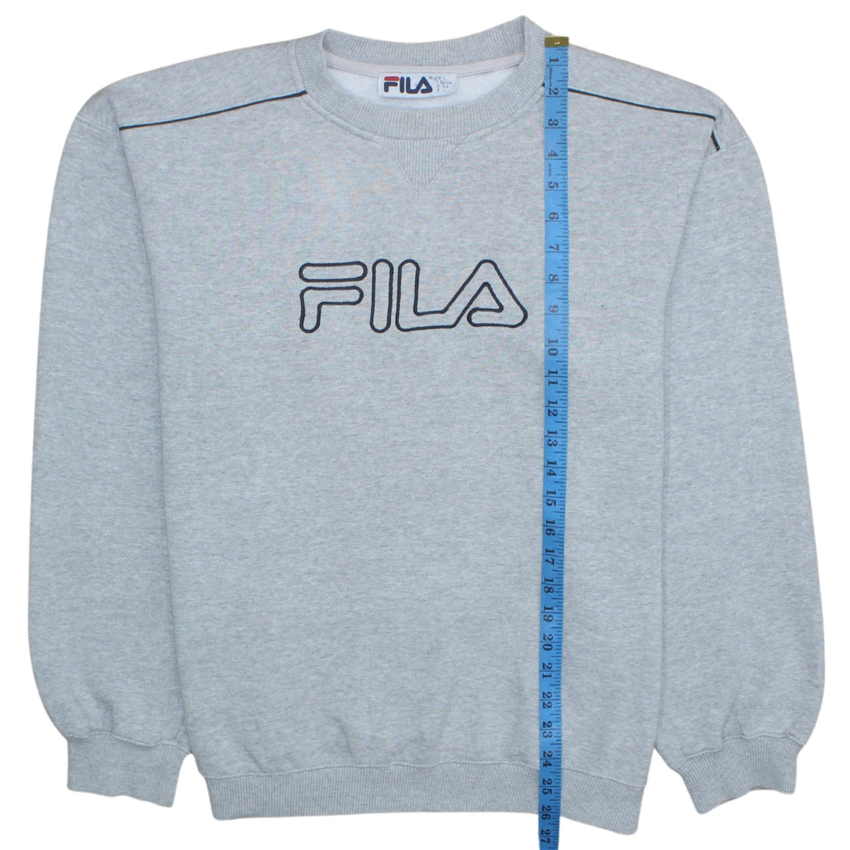 Mens UK Size L FILA Grey Pullover Sweatshirt