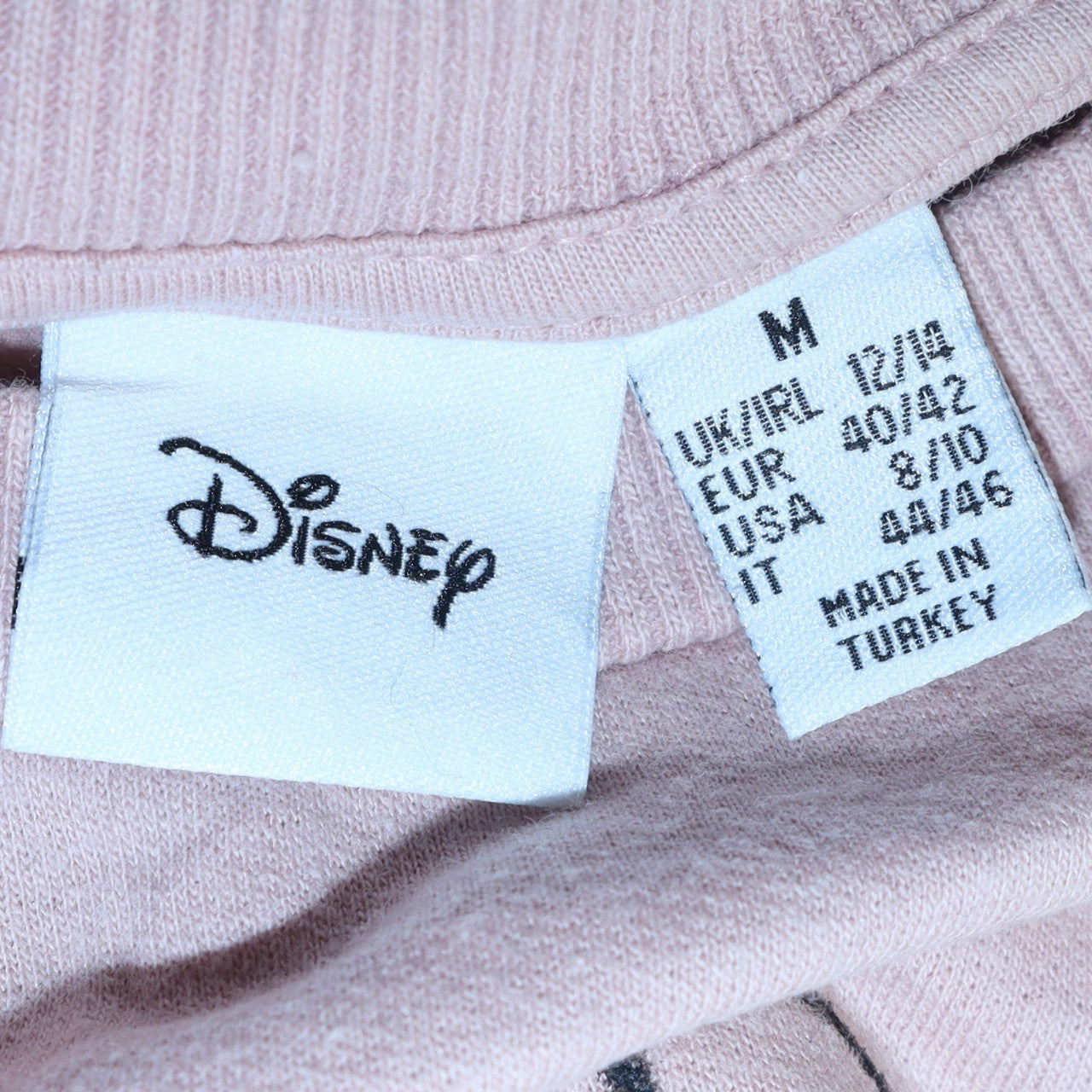 Womens UK Size M Disney Pink Pullover Sweatshirt