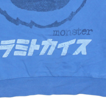 Mens UK Size S Topman Blue Pullover Sweatshirt