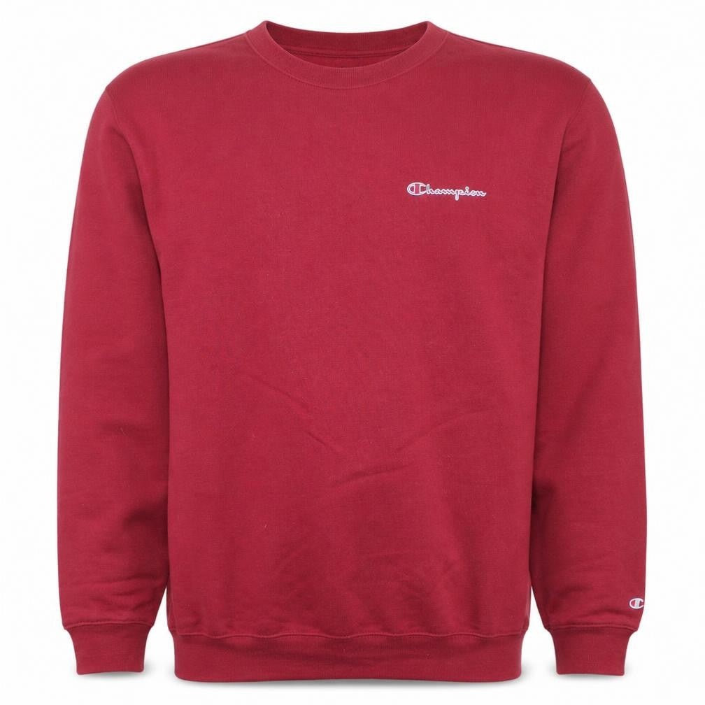 Mens UK Size L Champion Red Pullover Sweatshirt