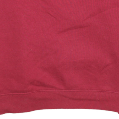 Mens UK Size L Champion Red Pullover Sweatshirt