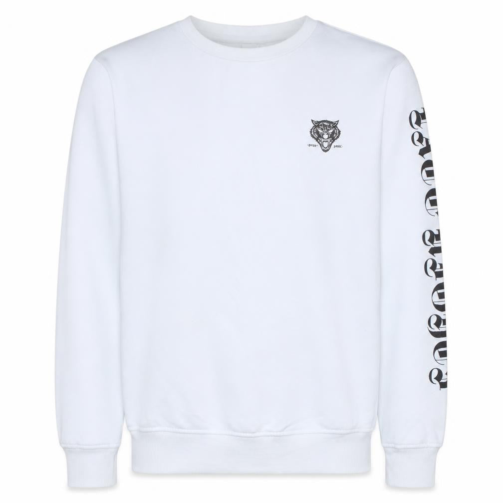 Mens UK Size XL H&M White Pullover Sweatshirt