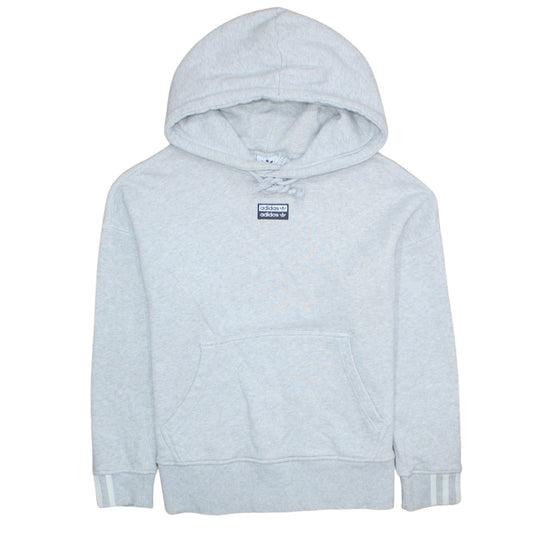 Womens UK Size XS adidas Grey Pullover Hoodie