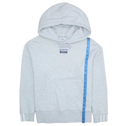 Womens UK Size XS adidas Grey Pullover Hoodie