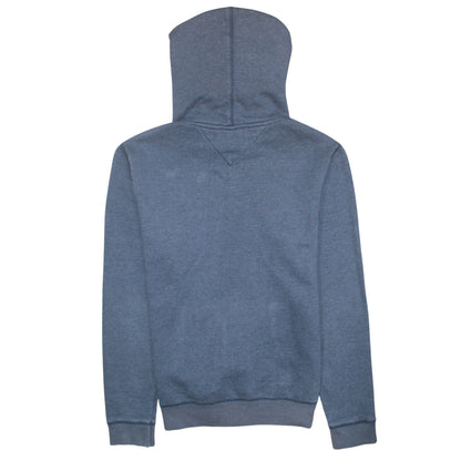 Mens UK Size M Tommy Jeans Blue Full Zip Hoodie