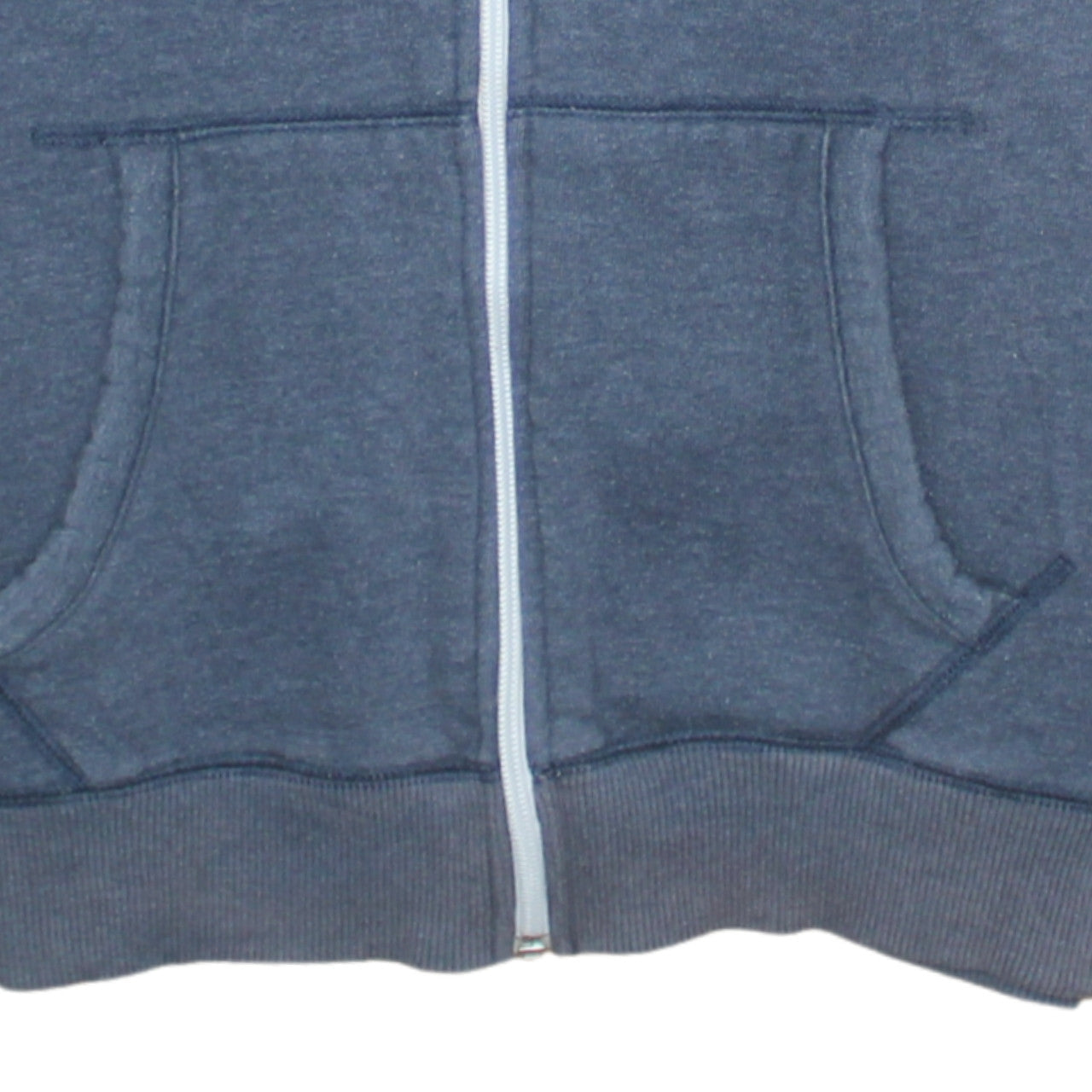 Mens UK Size M Tommy Jeans Blue Full Zip Hoodie