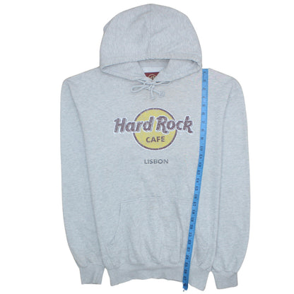Womens UK Size XL Hard Rock Cafe Grey Pullover Hoodie