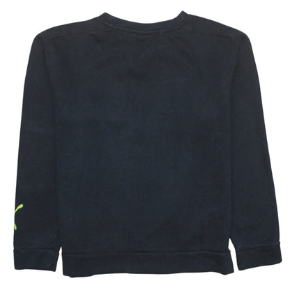 Mens UK Size S PUMA Black Pullover Sweatshirt
