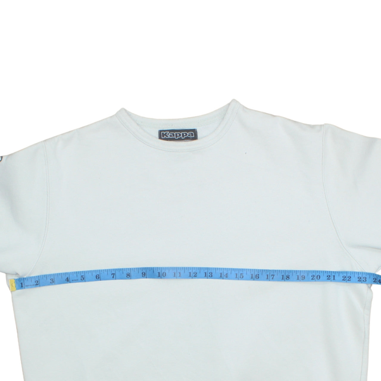 Mens UK Size L Kappa White Pullover Sweatshirt